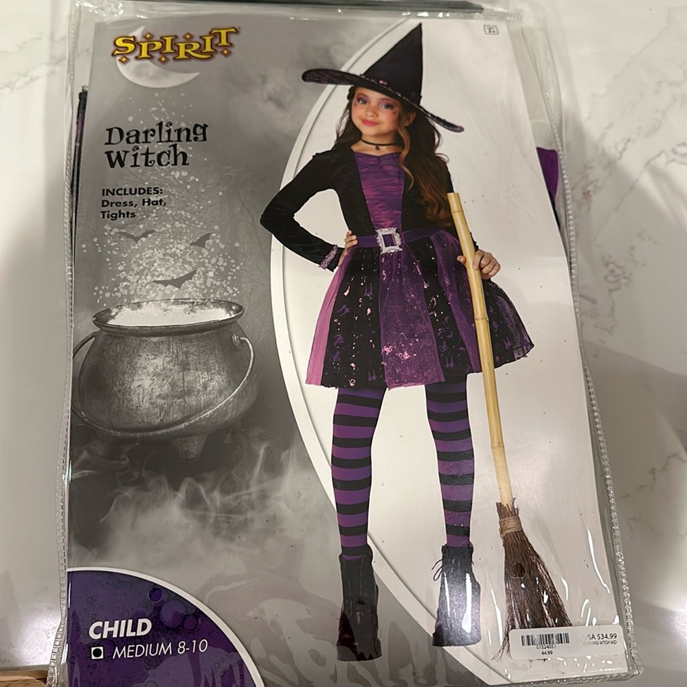Girls Witch Costume
